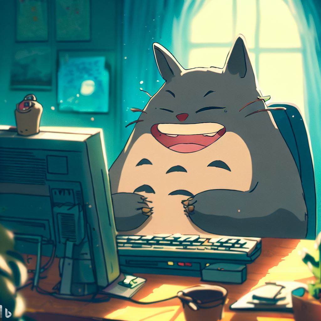 Totoro working with Technical Debt after reading this blog post